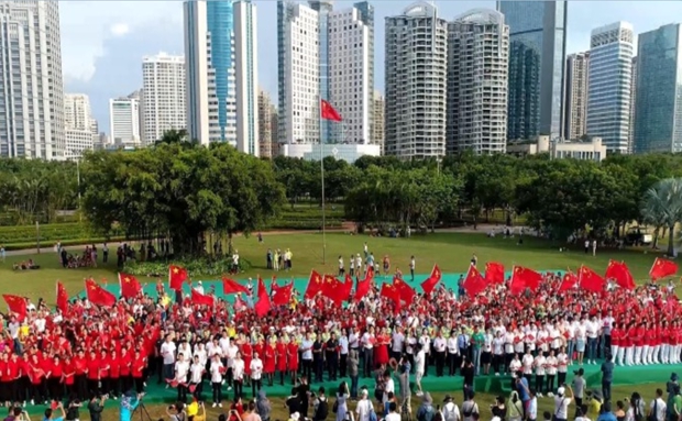 深情告白祖國！海南全省各界合唱系列經(jīng)典歌曲 慶祝新中國成立70周年